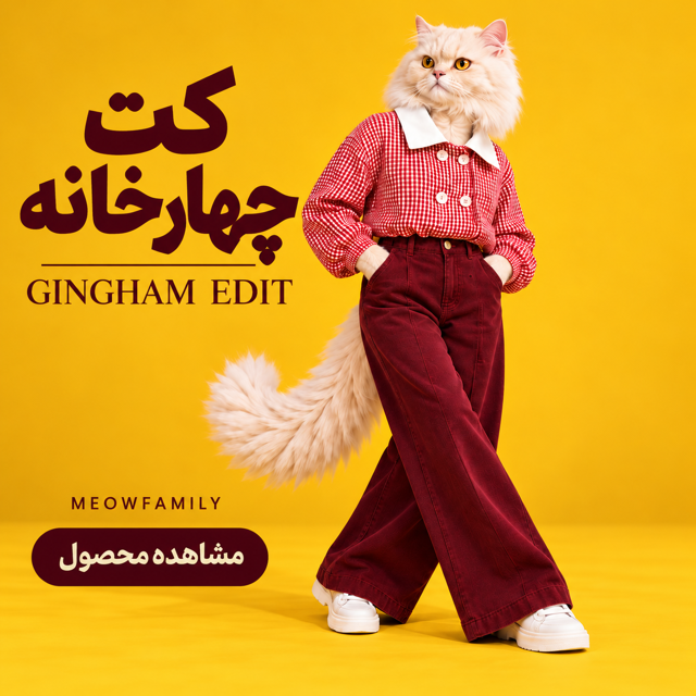 کت چهارخانه | GINGHAM EDIT