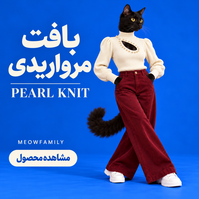 بافت مرواریدی | PEARL KNIT
